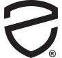 EZShield Solo Shield Black and White Logo